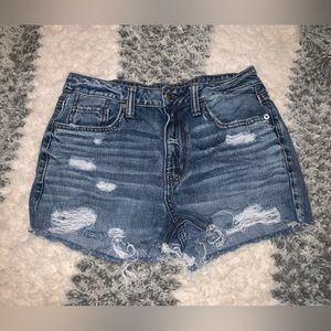 denim jean shorts